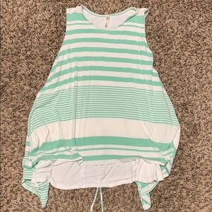 Mint green tank